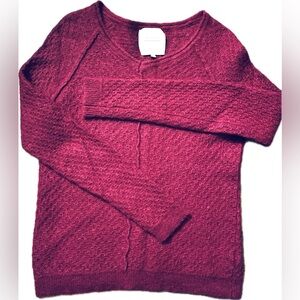 Burgundy Sweater